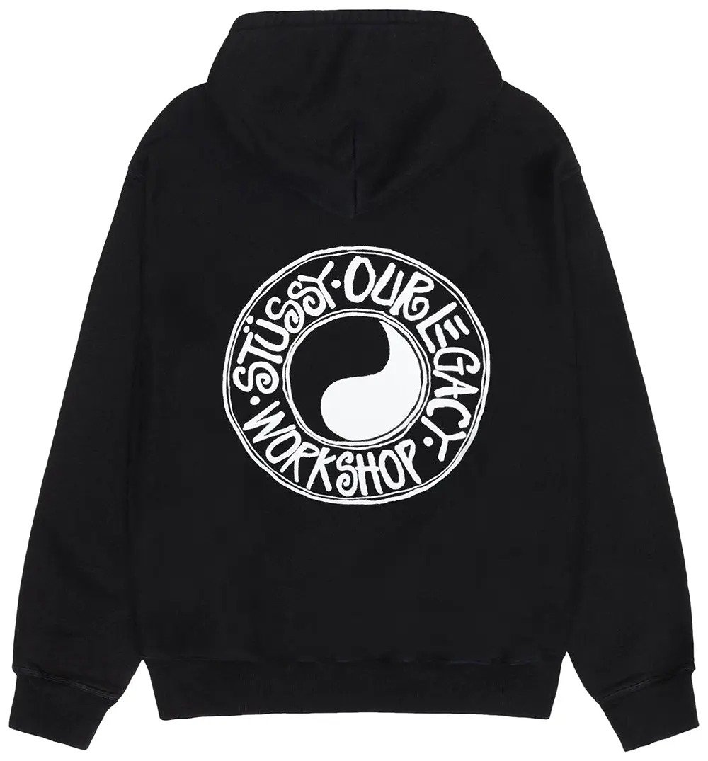 Stussy x Our Legacy Work Shop Buana Hoodie 'Black' Size S