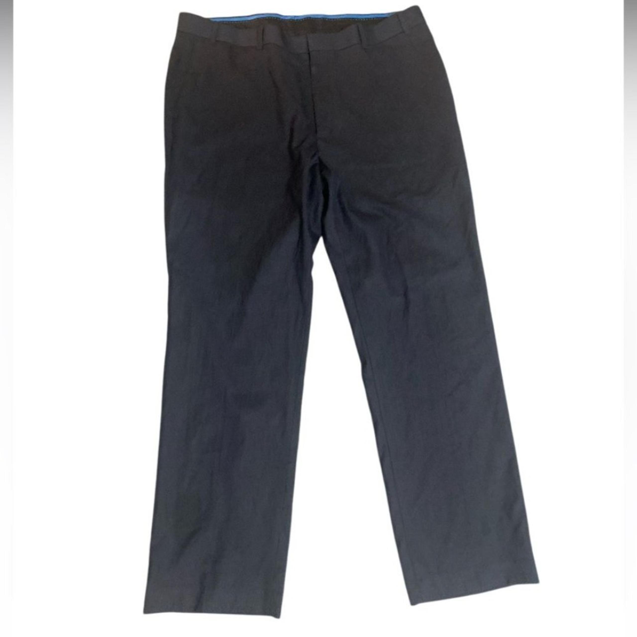 Axist Men’s Chino Dress Pants Straight Leg Size Slim Fit Blue - Size 40 x 32