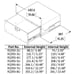 Heavy Duty Rack Drawer Storage 4U ON CLEARANCE!