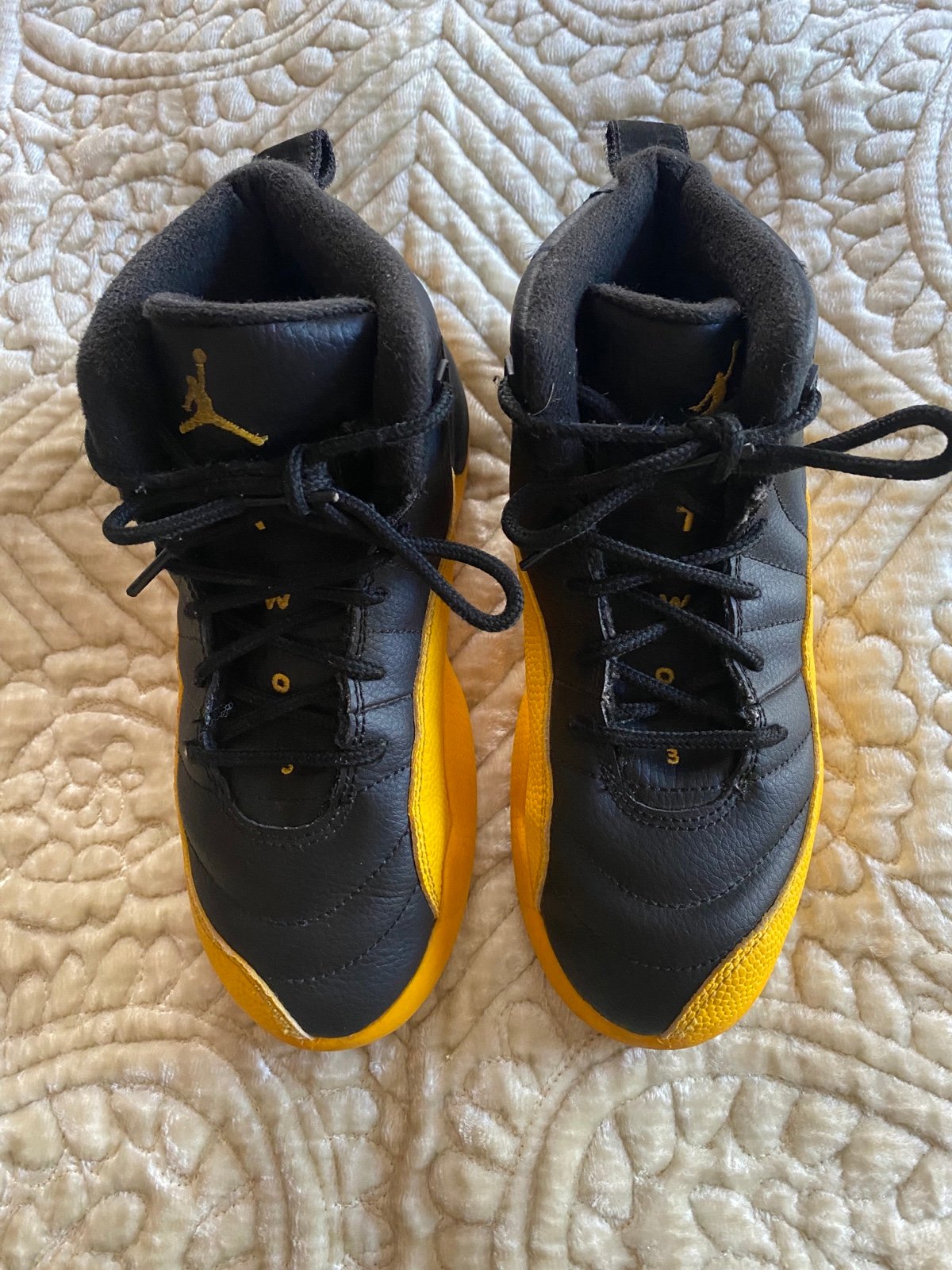 Air Jordan Retro 12 University Gold Shoes