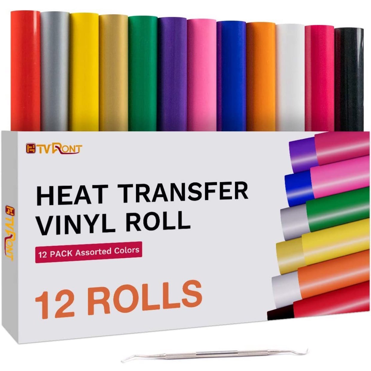 Heat Transfer Vinyl 12 rolls