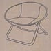 Large Saucer Chair, Microsuede
