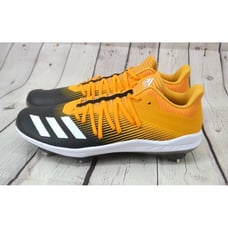 ADIDAS Men's AdiZERO Afterburner 6 Metal Spike Baseball Cleats SIZE 13 Yellow