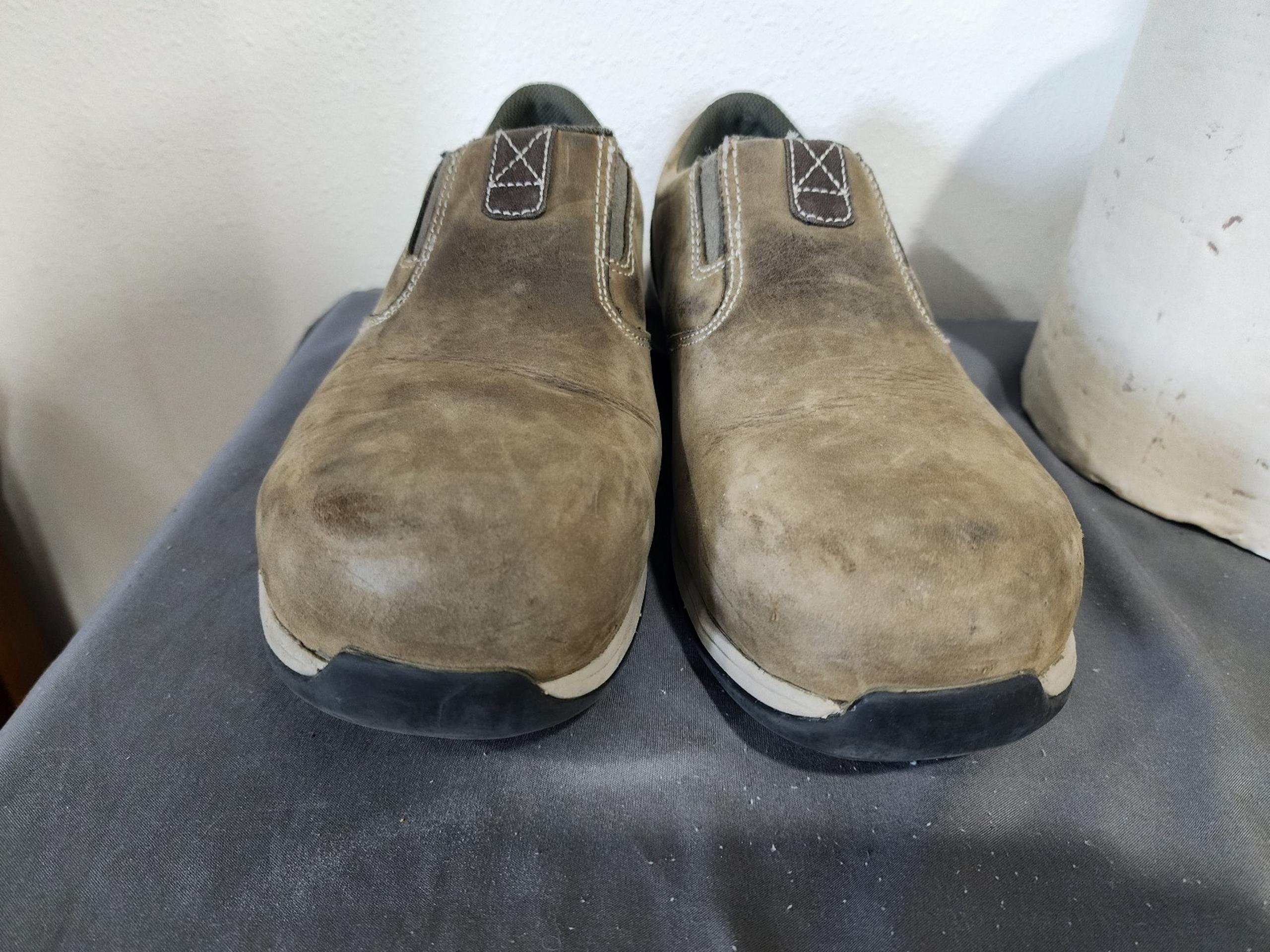 Red Wing Brown Leather Slip On Shoes, 9D Womens, 2306, Inserts