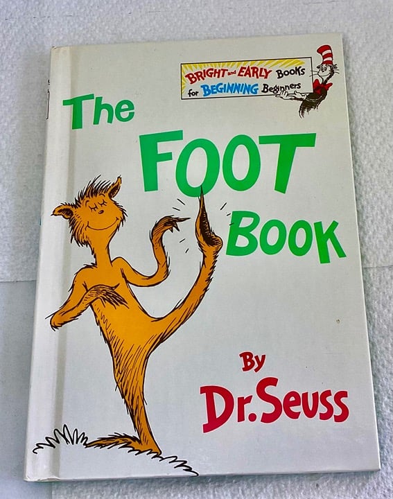 Dr Seuss The Foot Book in Excellent Condition