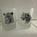 complete Set of 6 Frosted Whisky Glasses South Africa Safari Animals