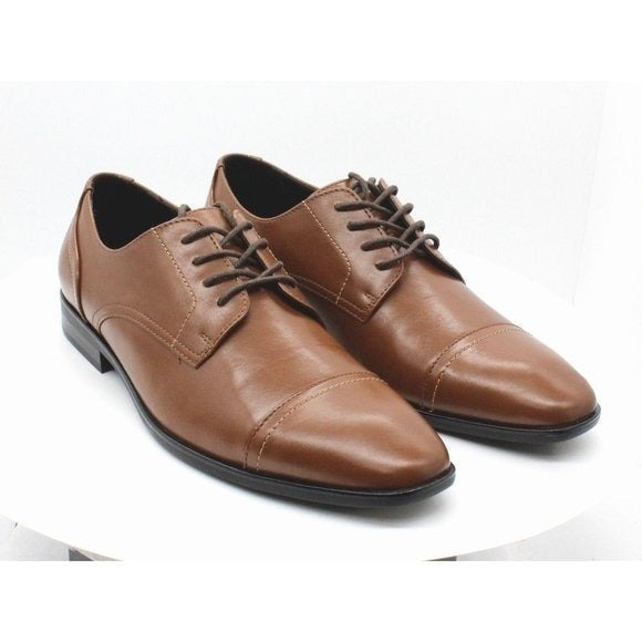 Alfani Mens Gregor Leather Lace Up Casual Oxfords Size 11.5 Black Alfani Mens Gregor Leather Lace Up Casual Oxfords Size 11.5 Black