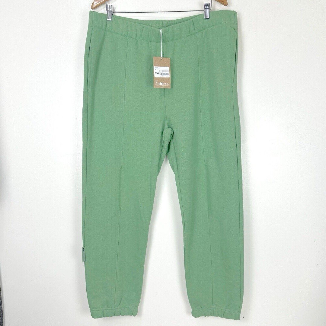 On Cloud Running Training Stylish Pants Women's XXL Fern Green Joggers Stretch
