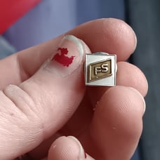 Vintage 10k gold FS pin
