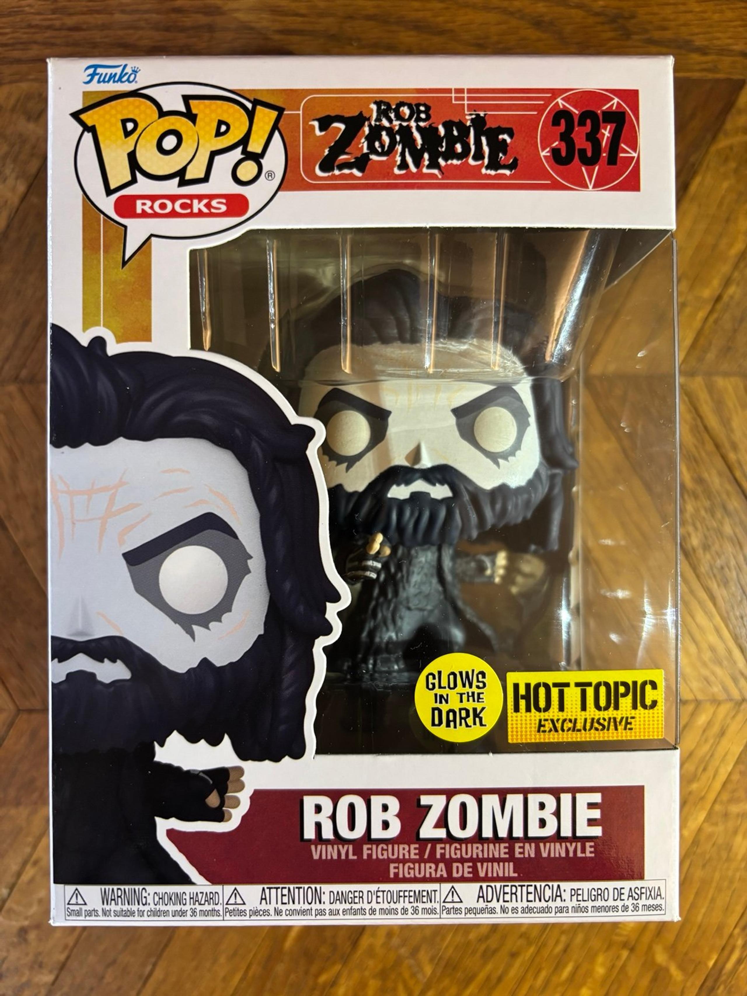Funko POP! - Rocks - Rob Zombie (Hot Topic exclusive - Glow in the Dark)