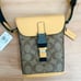 Coach Track Small Flap Crossbody In Colorblock Signature Canvas # C3134
