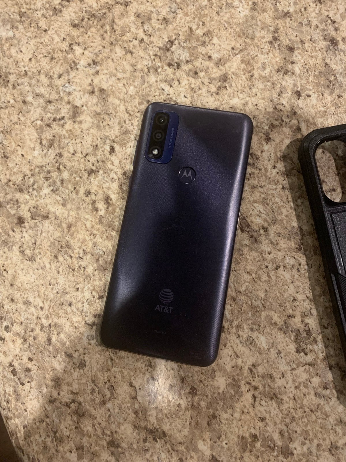 Motorola g pure phone and case