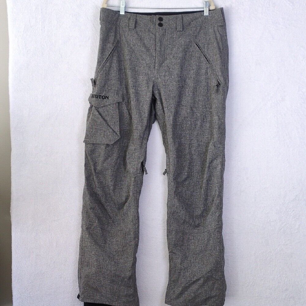 Burton Thermolite Men's Gray Insulated Snow Pants Size L