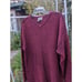 Territory Ahead Cotton Linen Blend Thick V-Neck Sweater S.M