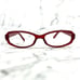 Giorgio Armani GA295 ARF Eyeglasses Rectangular Red Full Rim Frames 52-16-130