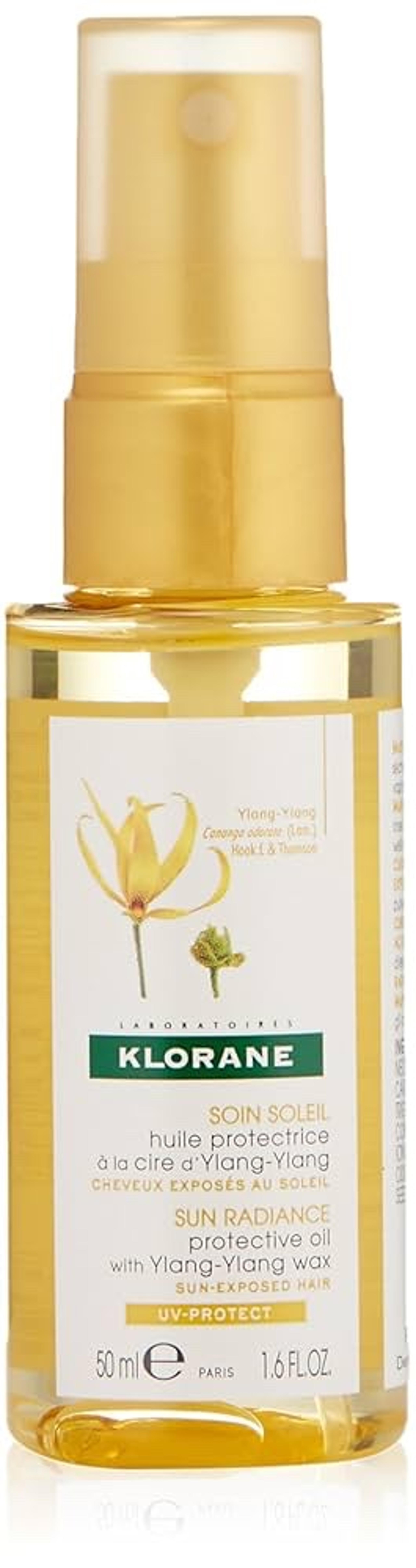 New! Klorane Sun Radiance Protective Oil 10 ml mini travel size + GIFT! HAIRCARE