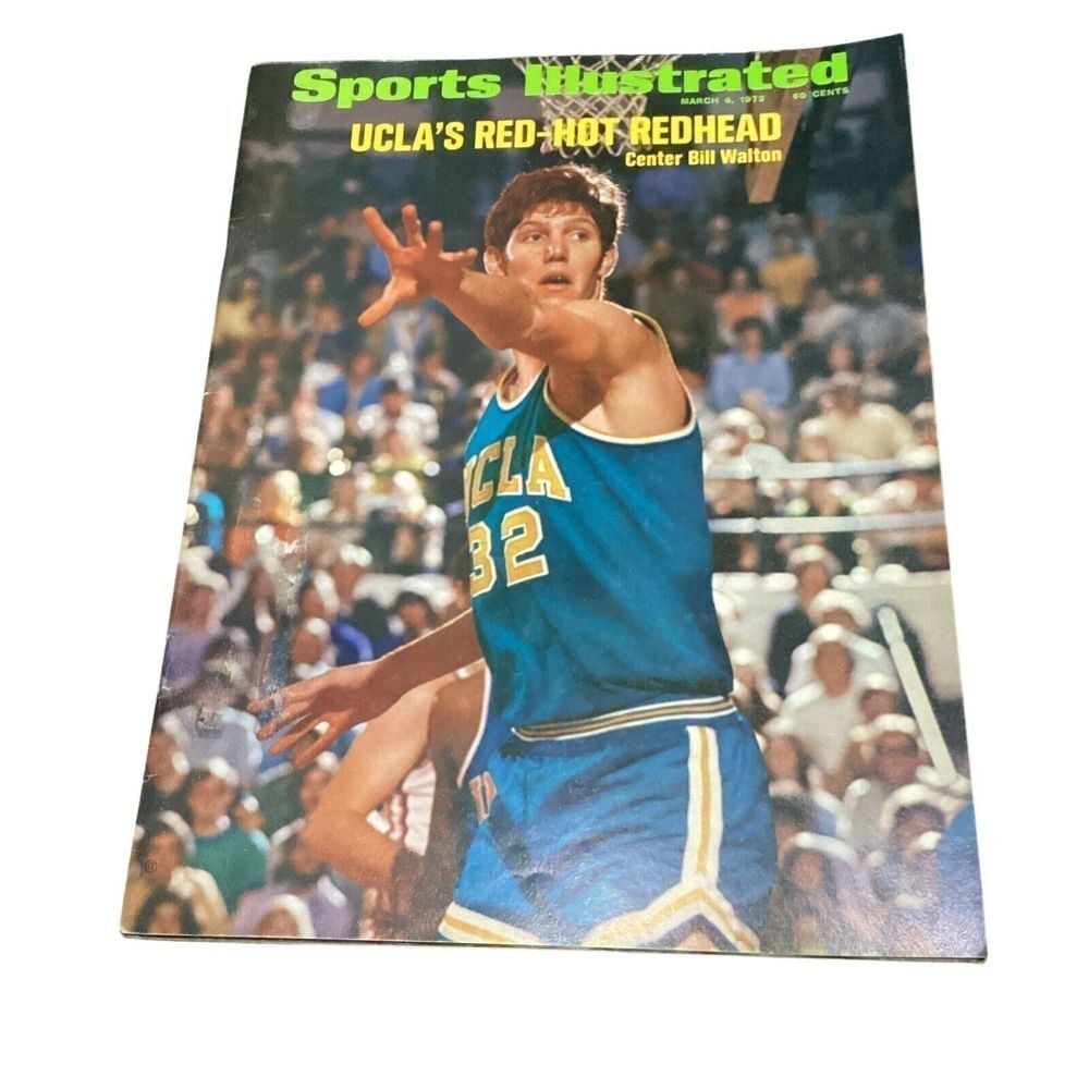 Sports Illustrated March 6 1972 Bill Walton UCLA Vintage