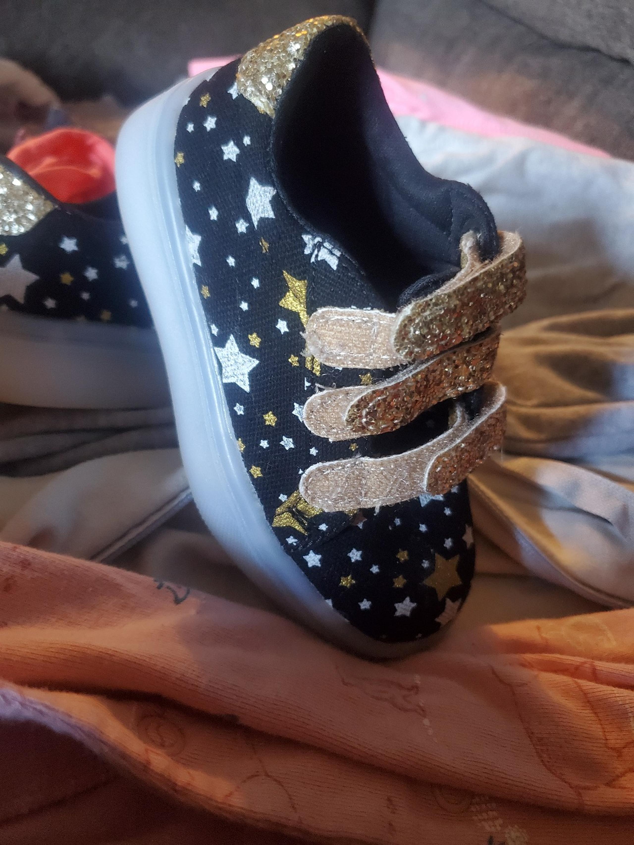 Toddler girls light up shoes