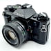 Black Canon AE-1 Program SLR Camera 50mm Lens Lot Vintage Rare Film