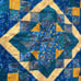 Handmade, Machine Stitched, Infant Or Toddler Quilt star