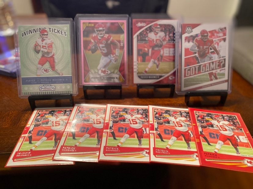 patrick mahomes card lot
