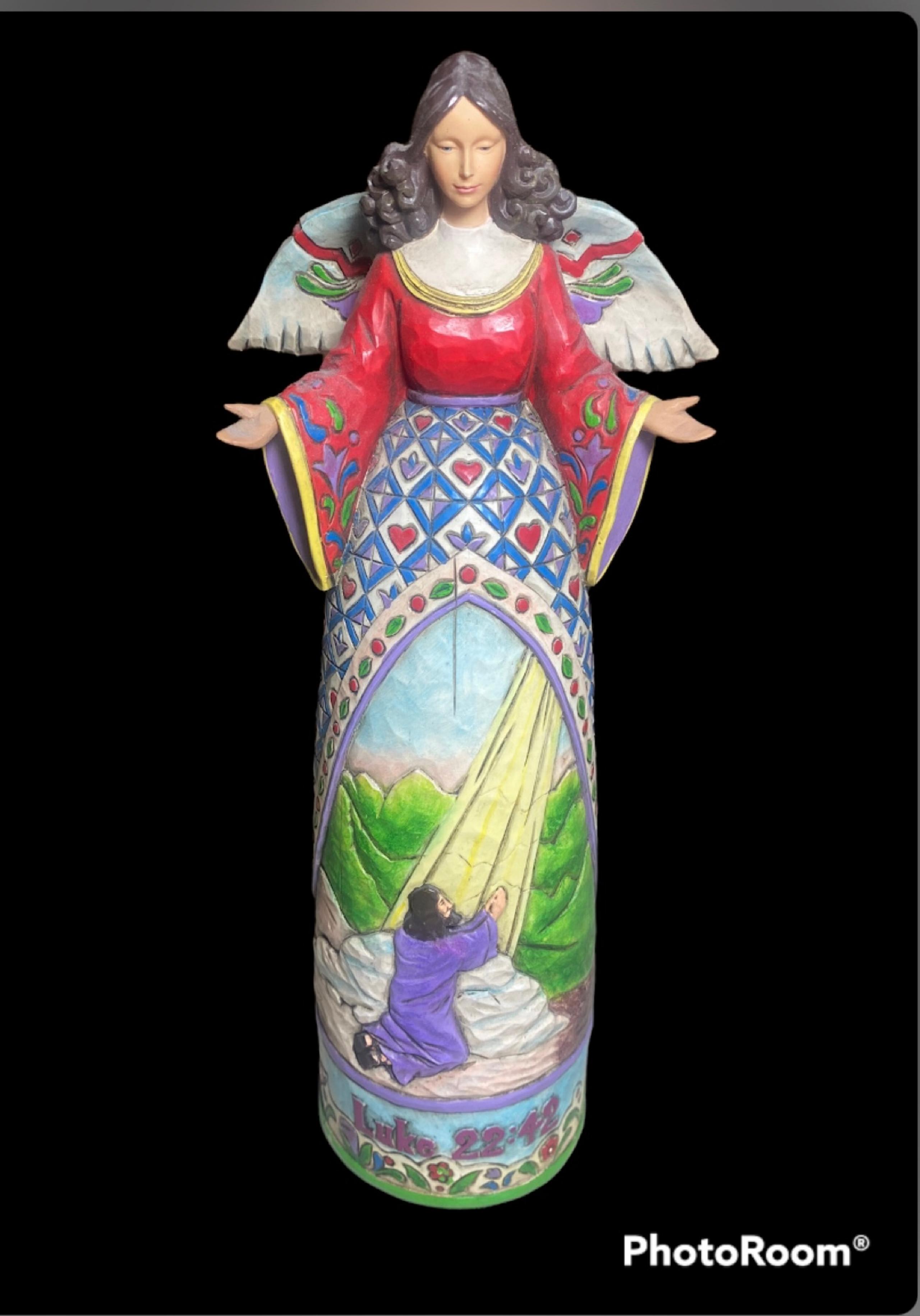 Jim shore, 2005 Heartwood Creek-angel collectible figurine~V 400 47 46