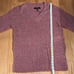 Vero Moda Wild Rose Melange Tunic Alpaca Blend Knit Sweater Medium
