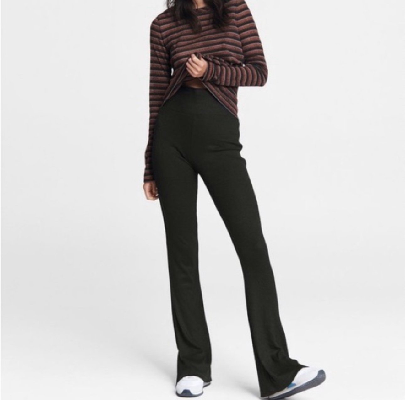 Rag & Bone The Knit Rib Pant in Black