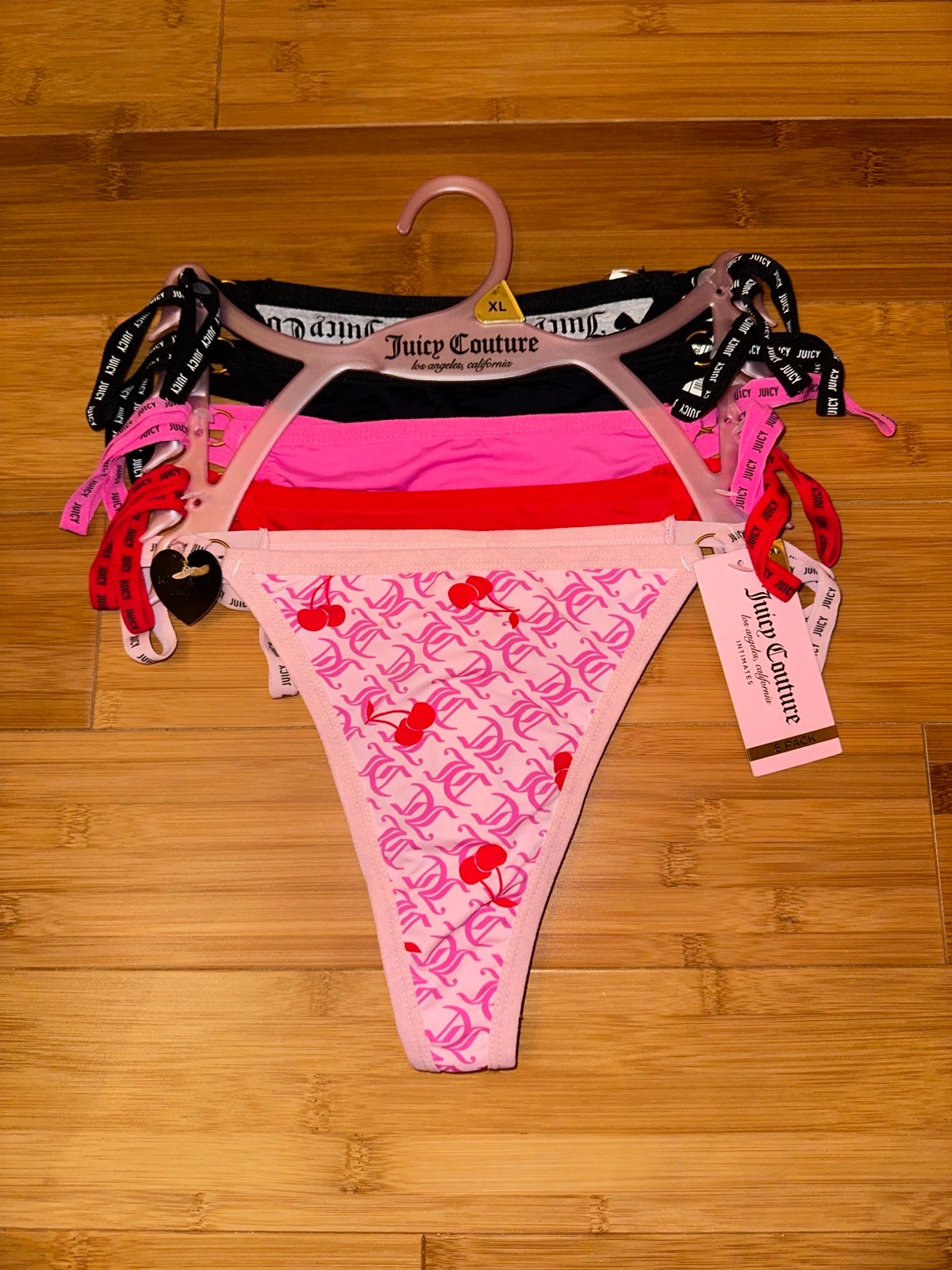 Juicy Couture 5 Pack Thongs
