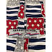 American Pop Albert Nipon USA Patriotic Red White Blue Checks Classic Neck Tie