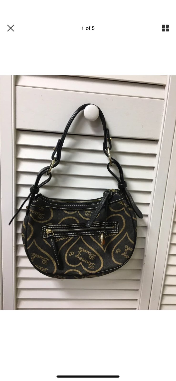 Dooney and Bourke black purse