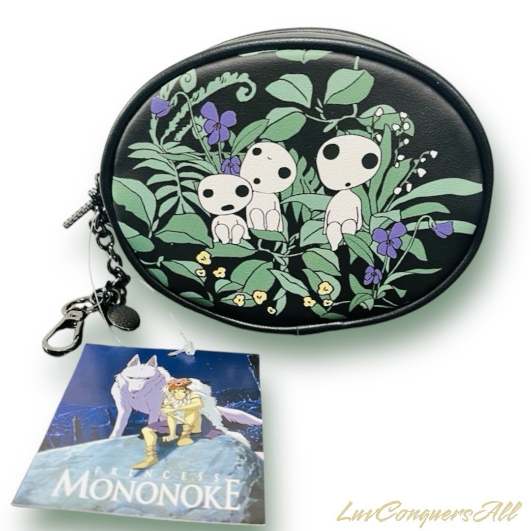 Studio Ghibli Princess Mononoke Kodama Forest Coin Purse