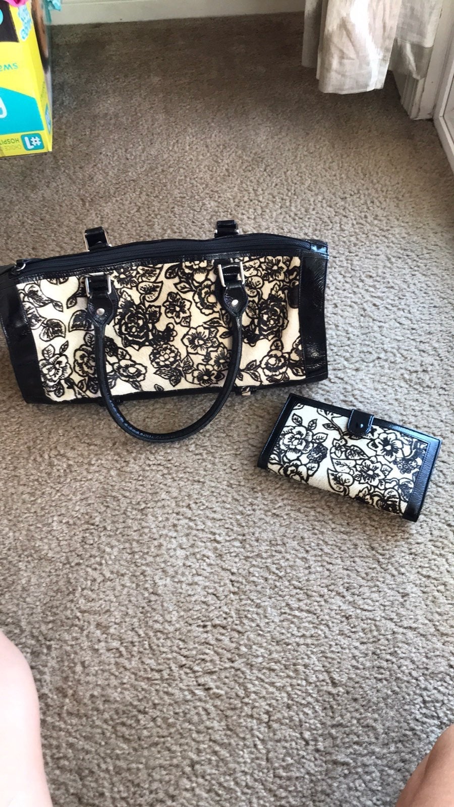 Claudia Roldani Fur Handbag & Wallet