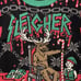 Ugly Christmas Sweater Size Large Knit Black Matter Sleigher Dark Humor Adult