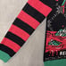Ugly Christmas Sweater Size Large Knit Black Matter Sleigher Dark Humor Adult
