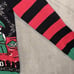 Ugly Christmas Sweater Size Large Knit Black Matter Sleigher Dark Humor Adult