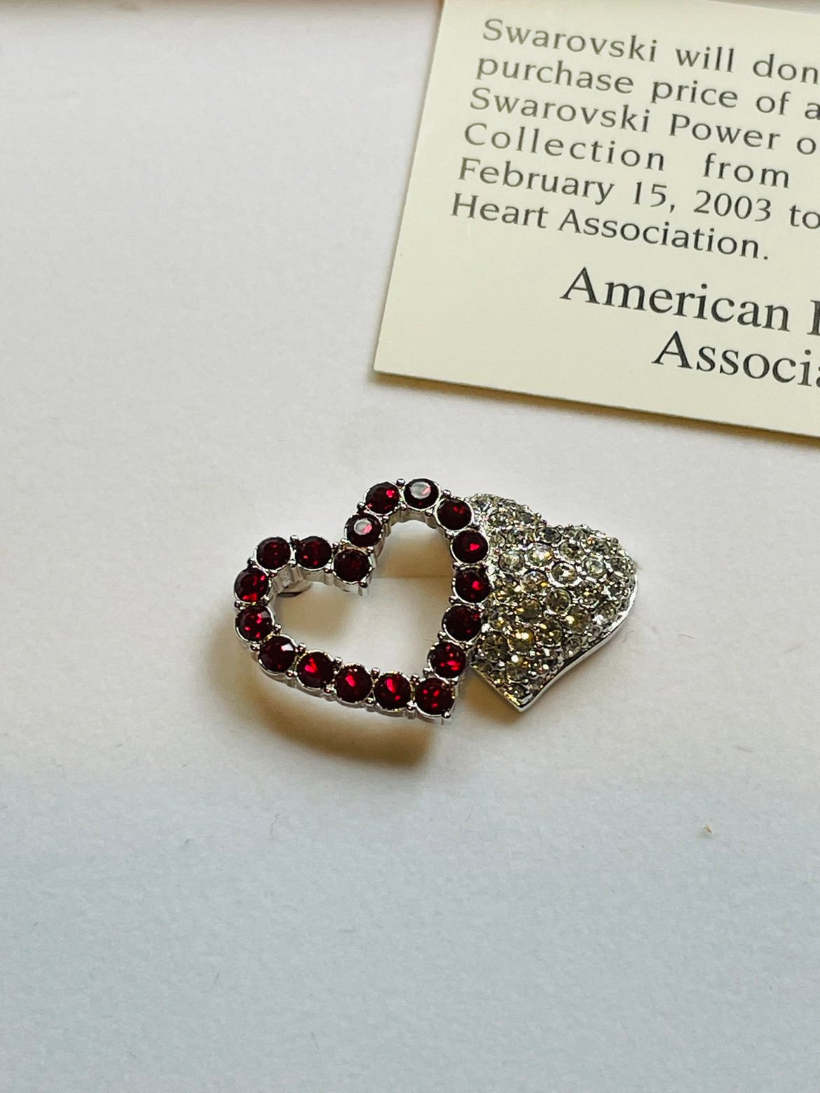 Swarovski Power of Love Brooch Pin 1512359