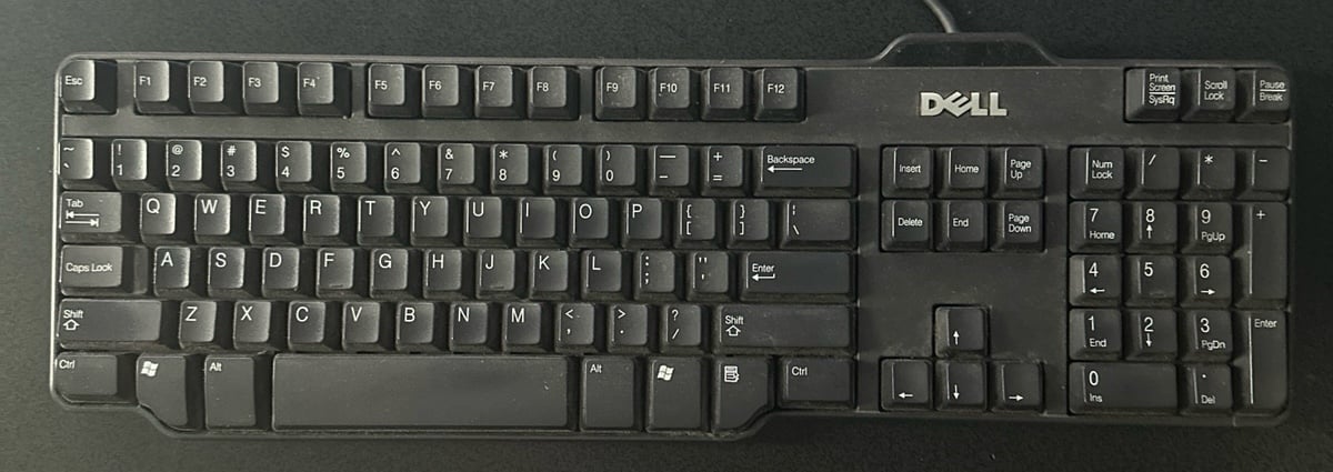 Dell RT7D50 Slim USB Keyboard