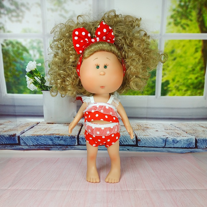 Dressed doll Mia 12''