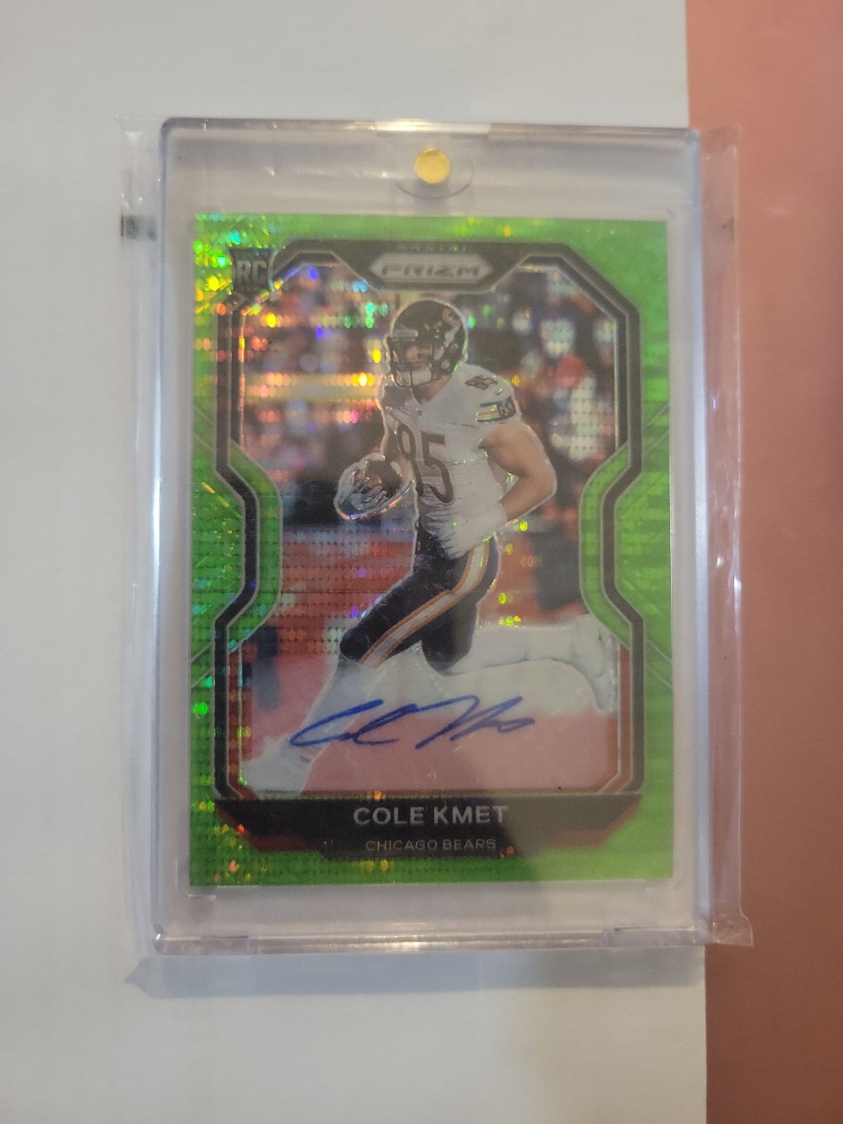Cole Kmet Neon Pulsar Auto