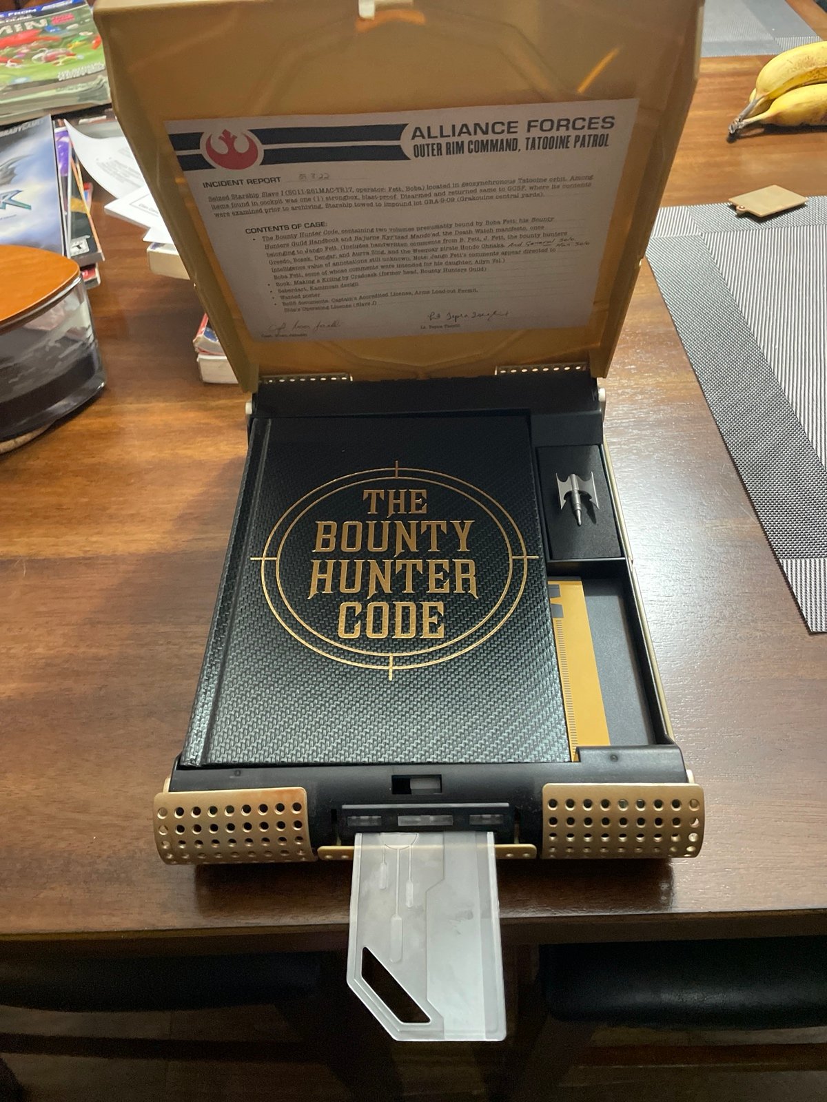 The bounty hunter code vault