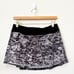 Lululemon Black Printed Pace Rival Mini Skort