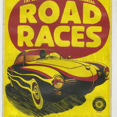 Vintage Road Race Poster