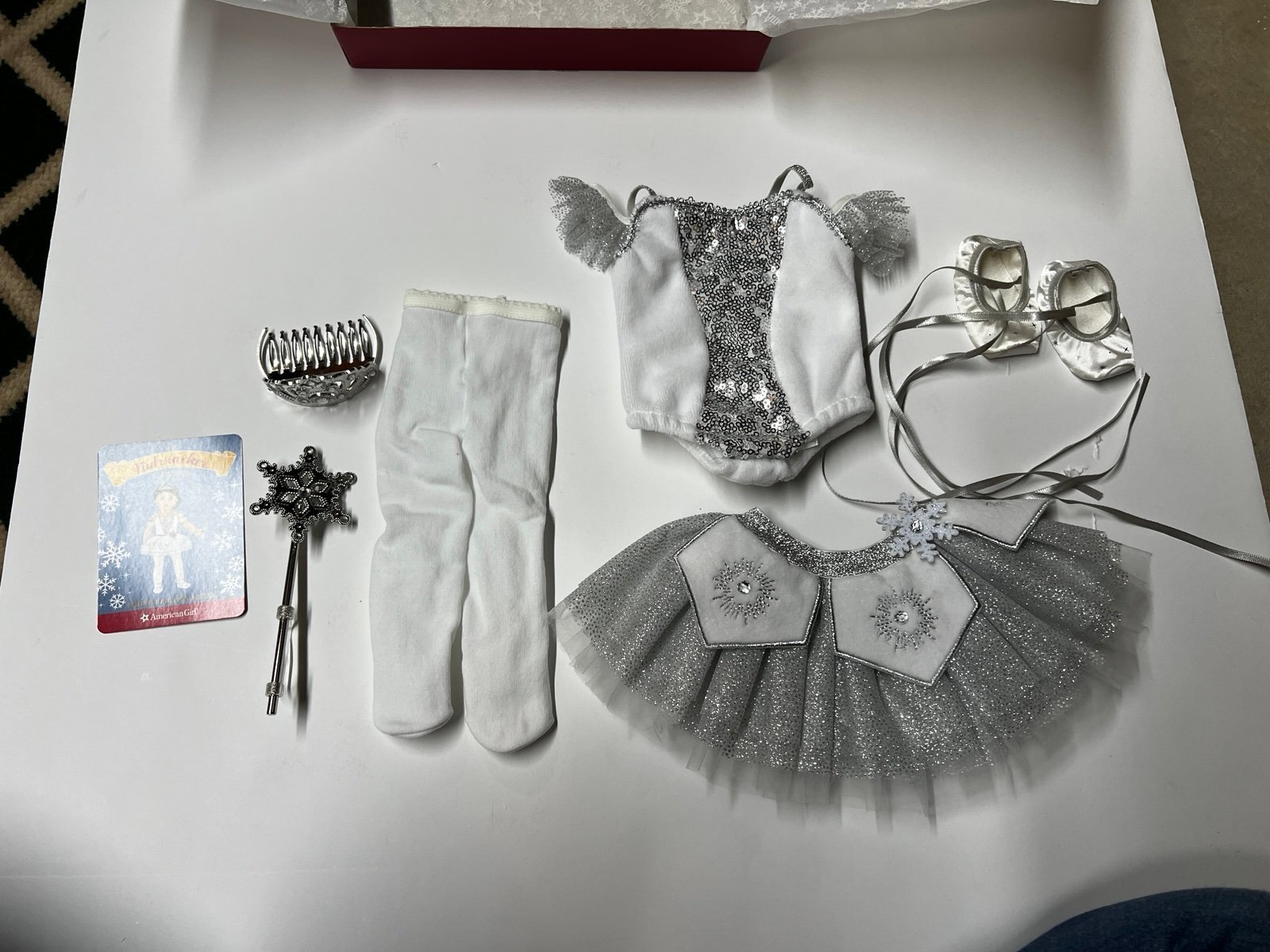 american girl nutcracker snow queen outfit