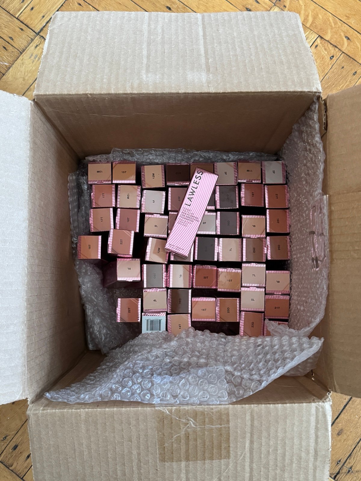 LAWLESS FORGET THE FILLER FOUNDATION - LOT OF 55
