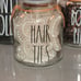 Rae Dunn Glass Cosmetic Glass Jar Set of 5