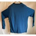 Zella Blue Iolite Melange Low Compression Training Long Sleeve Shirt Size XL