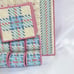 Vintage table setting for 8 needlepoint set placemats coasters napkin rings