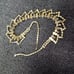 Vintage 1930s art Deco Crystal and rhinestone necklace