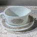 Pyrex Woodland Corelle Pattern Gravy Boat